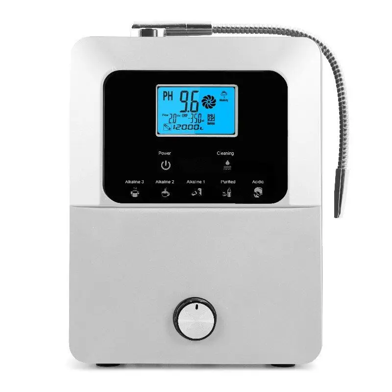 Electric Alkaline pH Water Machine Household Plastic Water Ionizer System Purifier