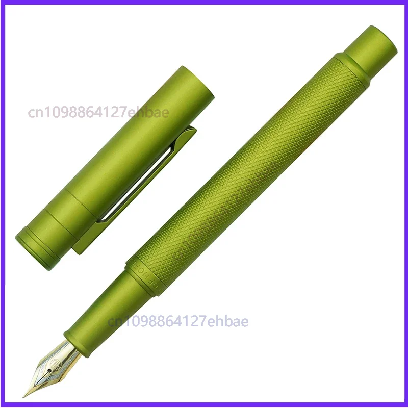 for-hongdian-green-light-forest-metal-fountain-pen-gold-nib-ef-f-d-bent-excellent-writing-business-office-pen