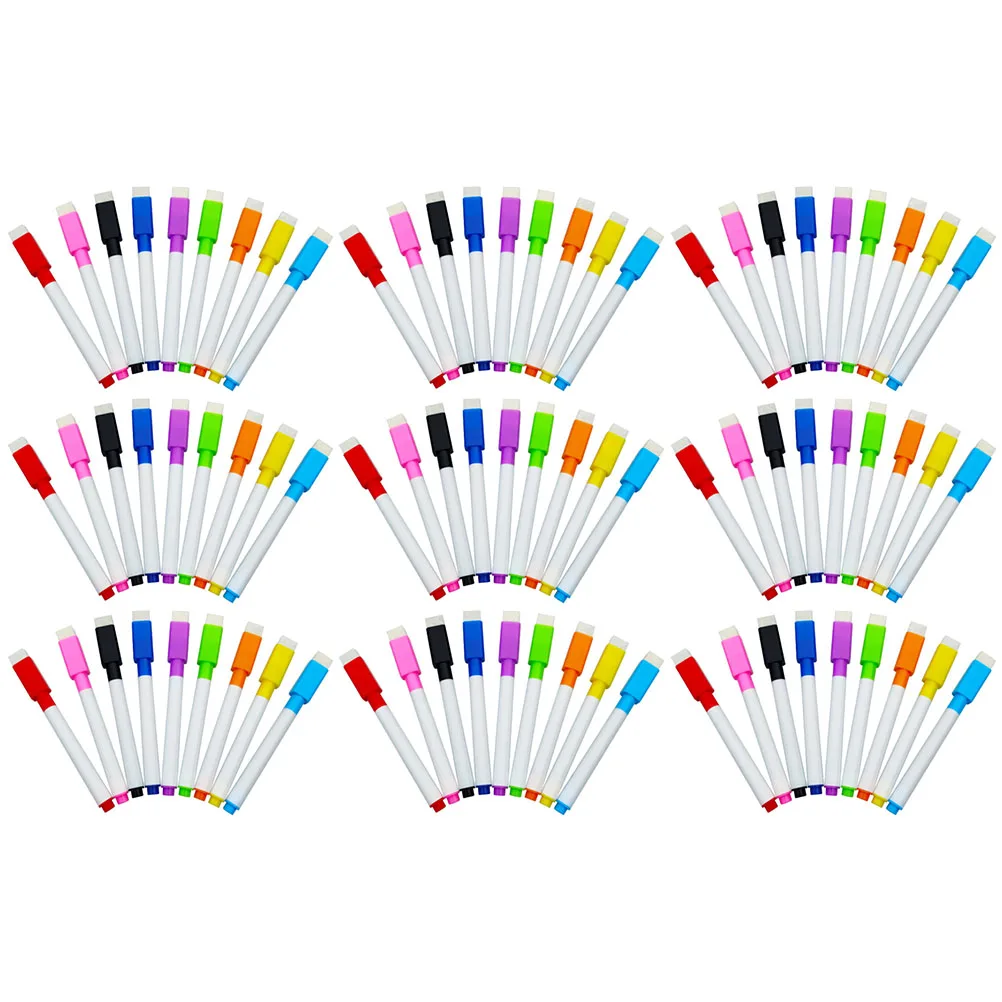 

90pcs Dry Erase Markers Whiteboard Pens Premium Office School Stationery Gift for Birthday Christmas Ideal for Glass