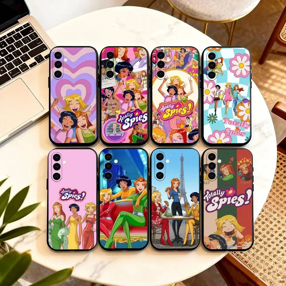 Cat O-Oggy and the C-Cockroaches  Phone Case For Samsung Galaxy A73,A72,A71,A70,A53,A52,A51,Soft Silicone Black Cover