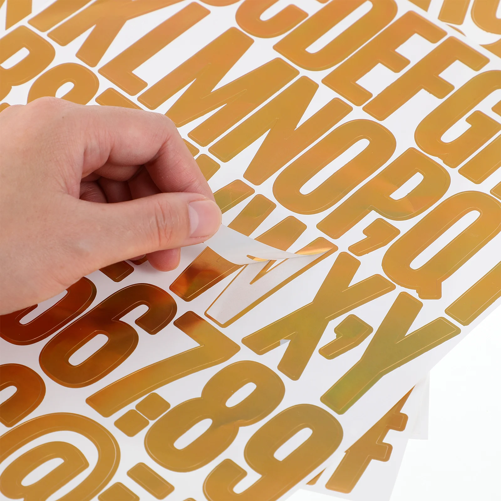 

Waterproof Letter Number Alphabet Decals Self Adhesive Scrapbook Labels Durable Decoration For Phones Laptops Bottles