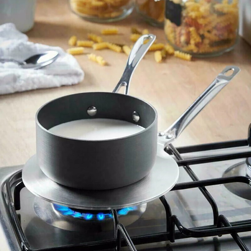 Placa difusora de calor para Cocina eléctrica, convertidor de placa de inducción, utensilios de cocina, adaptador de convertidor de sartén de horno, 20cm