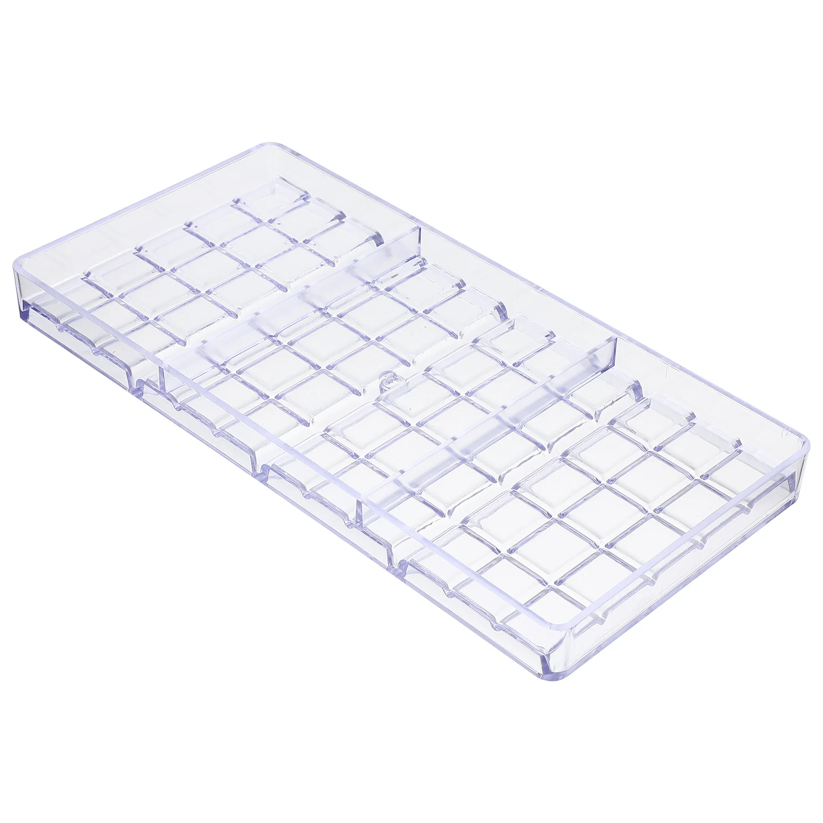 แม่พิมพ์ขนมพลาสติกช็อกโกแลตสำหรับอบขนม เครื่องมือทำช็อกโกแลต DIY แม่พิมพ์ใสแบบหลายช่องสำหรับใช้ในครอบครัวและมืออาชีพ