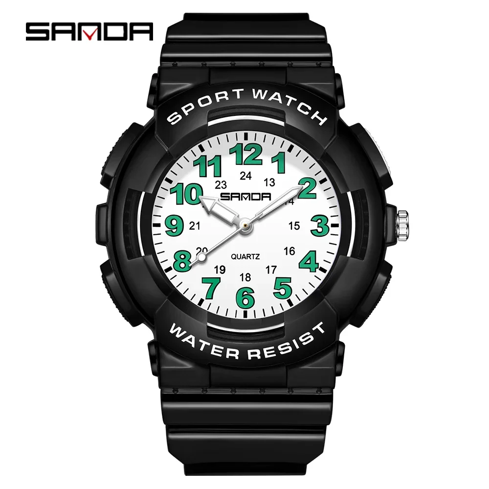 

SANDA SD6316 мужские простые оригинальные часы подарочные силиконовые кварцевые наручные часы студенческие мужские и женские часы друзей