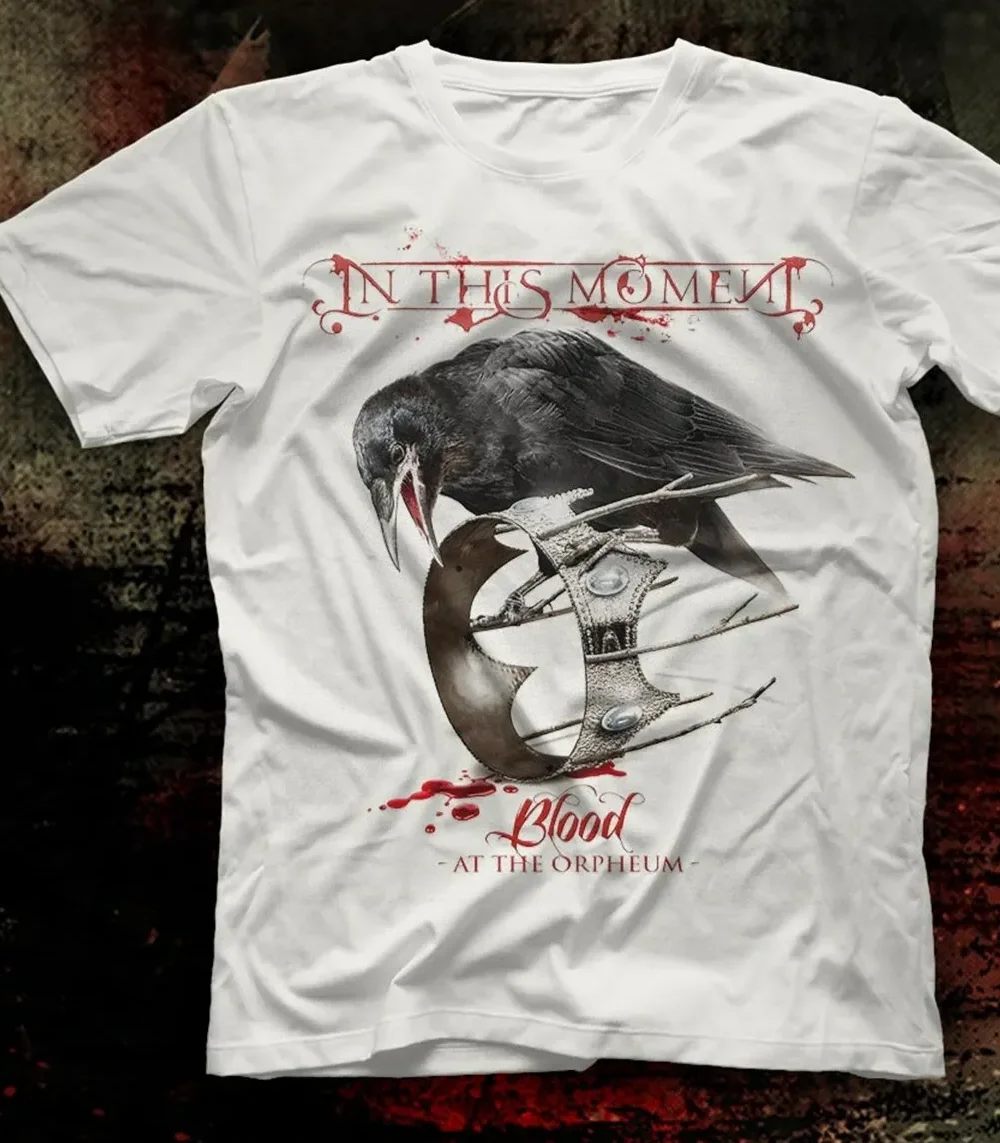 In This Moment band blood white shirt All sizes S-5Xl 1F18