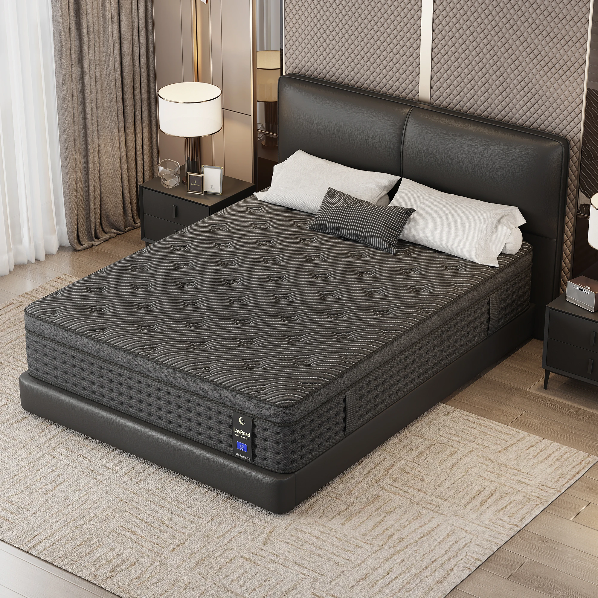 Home Office Guest Room - 12 Inch Twin, Full, Queen, King,