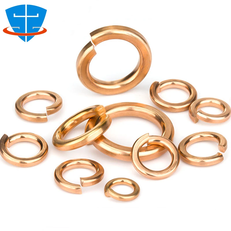 

GB93 M3 M4 M5 M6 M8 M10 M12 M14 M16 M18 M20 Copper Phosphor Bronze Spring Split Lock Washer Elastic Gaskets Bullet Pad Bomb Pad