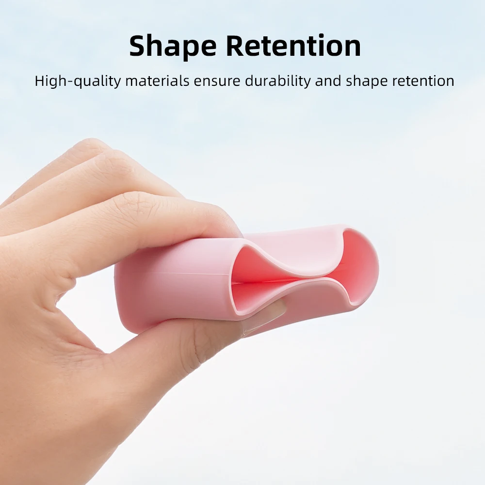 BRDRC กระเป๋า 3 ฝาครอบป้องกันเลนส์สําหรับ DJI Osmo กระเป๋า 3 อุปกรณ์เสริมกล้องซิลิโคนนุ่มป้องกันรอยขีดข่วน SHELL