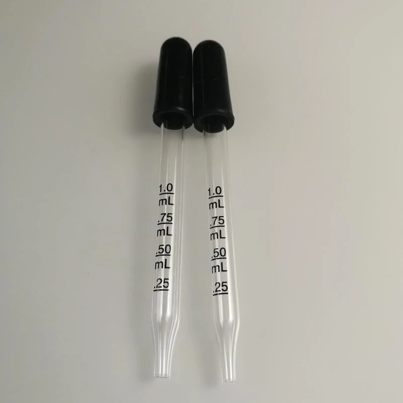 W89C Dropaper aceite esencial 2 tipos Dropperios líquido vidrio apto para aceites esenciales 0.25 0.50