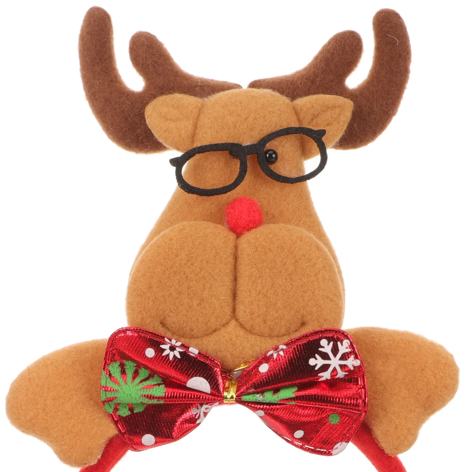 

Long Legged Reindeer Christmas Headdress Bright Colors Xmas Party Headdress Holiday Hair Decoration Xmas Costume Accessory
