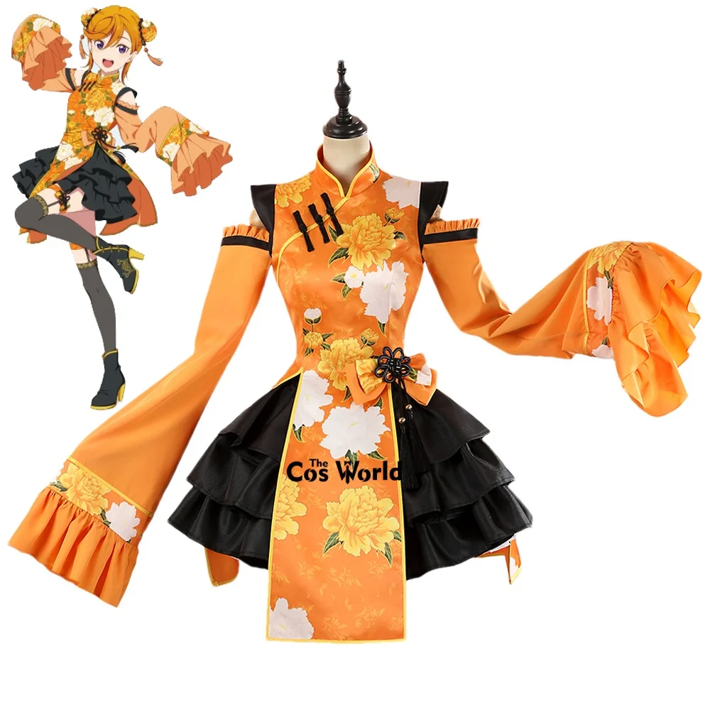 

2025 Love Live Superstar Liella Shibuya Kanon, китайское платье Cheongsam, наряды, костюмы для косплея аниме