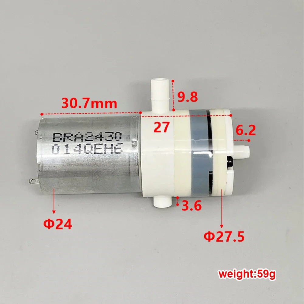 Bomba de aire Micro 370, dispositivo médico, bomba de vacío de inflado, presión negativa, esfigmomanómetro electrónico DC 3V-6V