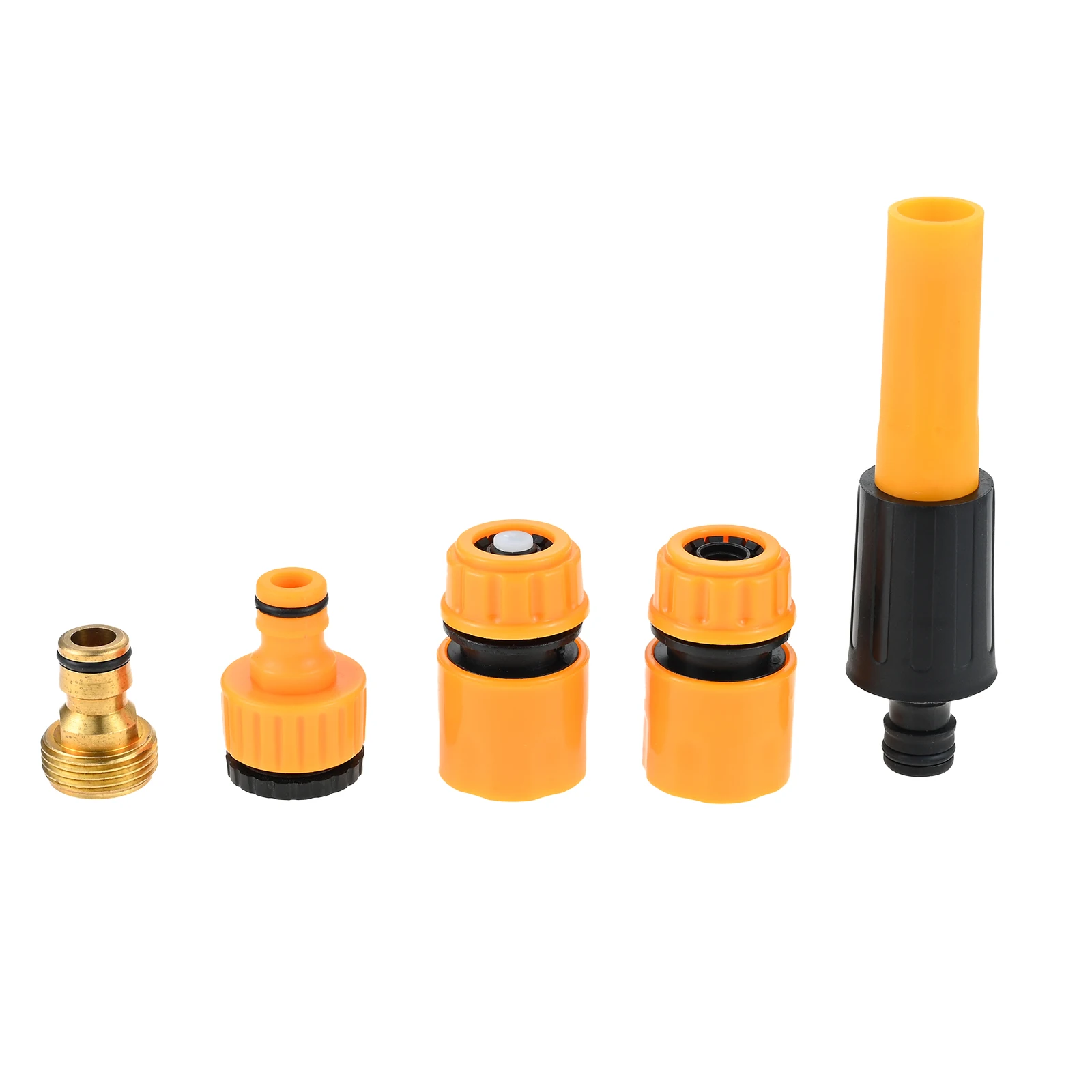 5pcs/kit Hose Quick Connectors fit 1/2