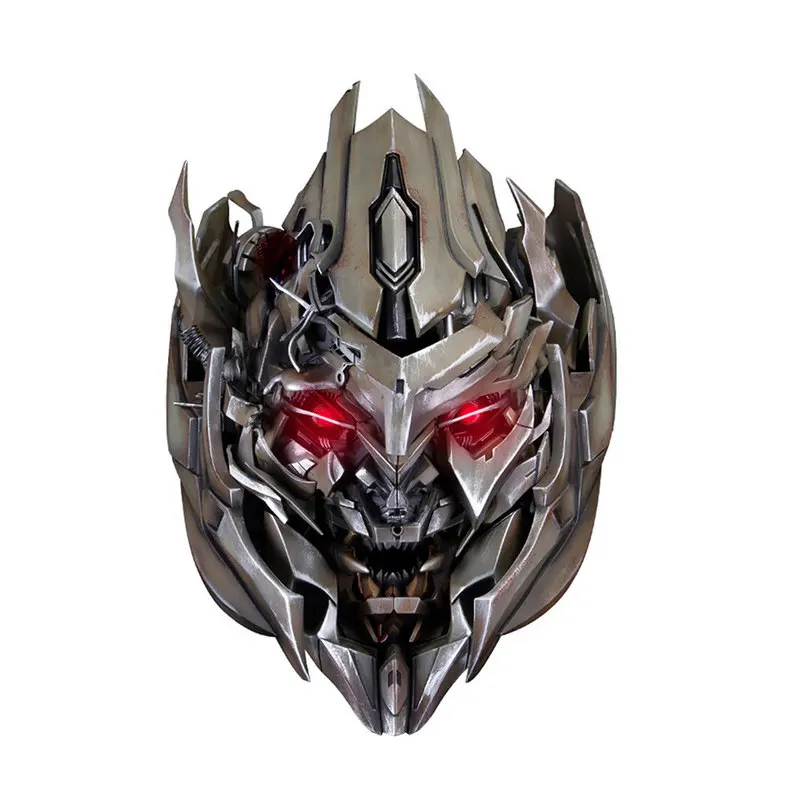

Killerbody Transformers Megatron Helmet Collectible Wearable Voice Activated Changer Led Light Remote Control For Adult Cosplay