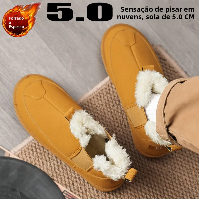bottes-d'hiver-pour-hommes-a-la-mode-doublees-de-polaire-epaisse-en-cuir-et-fourrure-integrees-offrant-une-chaleur-elevee-et-une-resistance-au-froid-en-coton