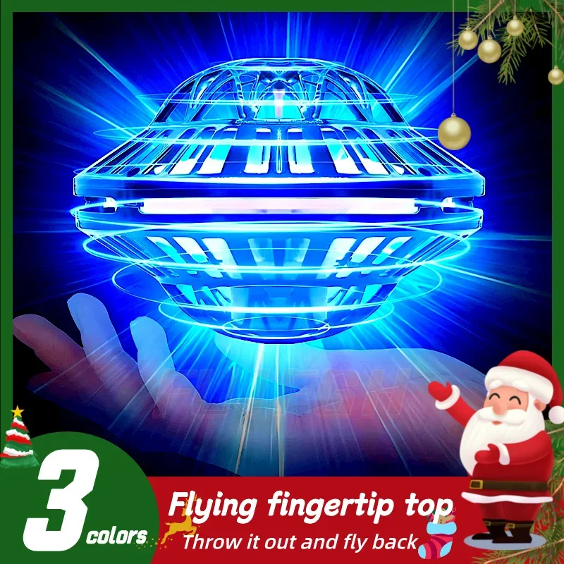 Flying Orb Boomerang Ball LED Lights Flying Spinner Drone Magic Ball Flying Ball Toy Luminous Toys Halloween Kids Birthday Gifts