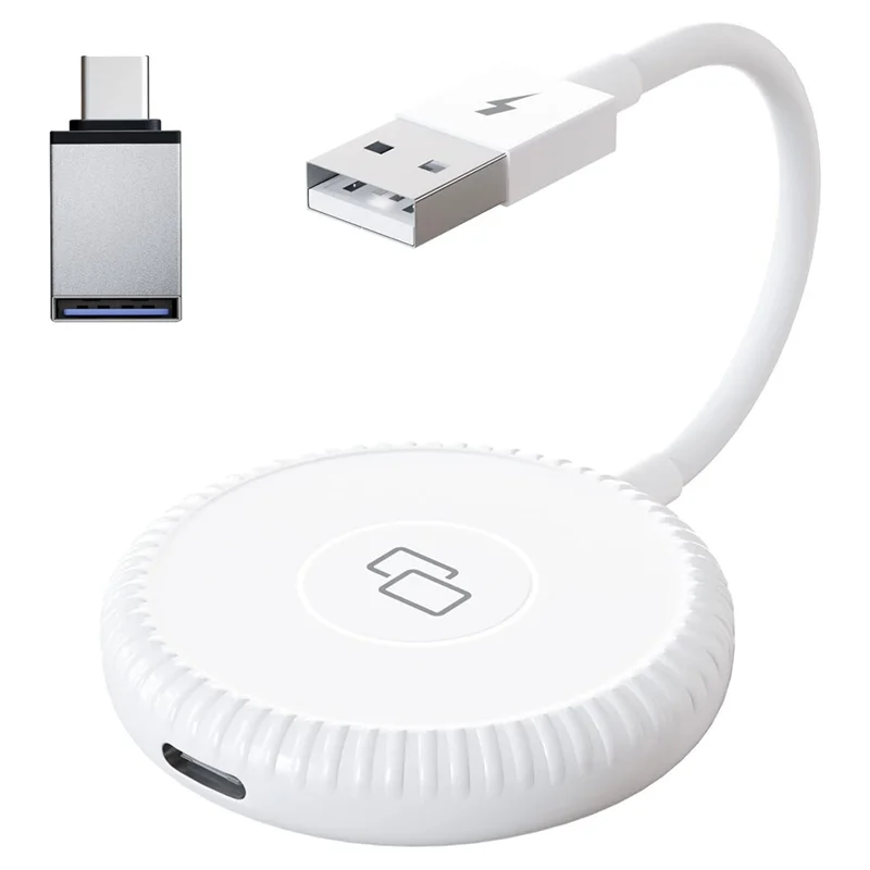 

HOT Wireless Adapter,Car Screen Mirroring Device for iPhone/iPad,Car Accessories Replacement for Carplay Wireless Adapter