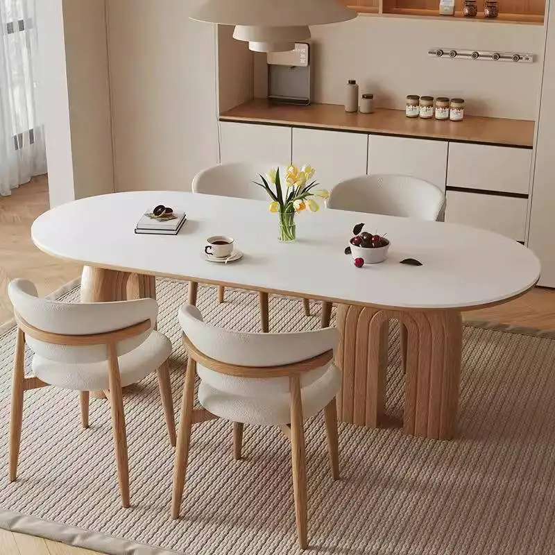 Designer Style Dining Tables Chairs Legs Items Expandable Modern Dining Tables Luxury Nordic Mesas Comedor Furniture For Home