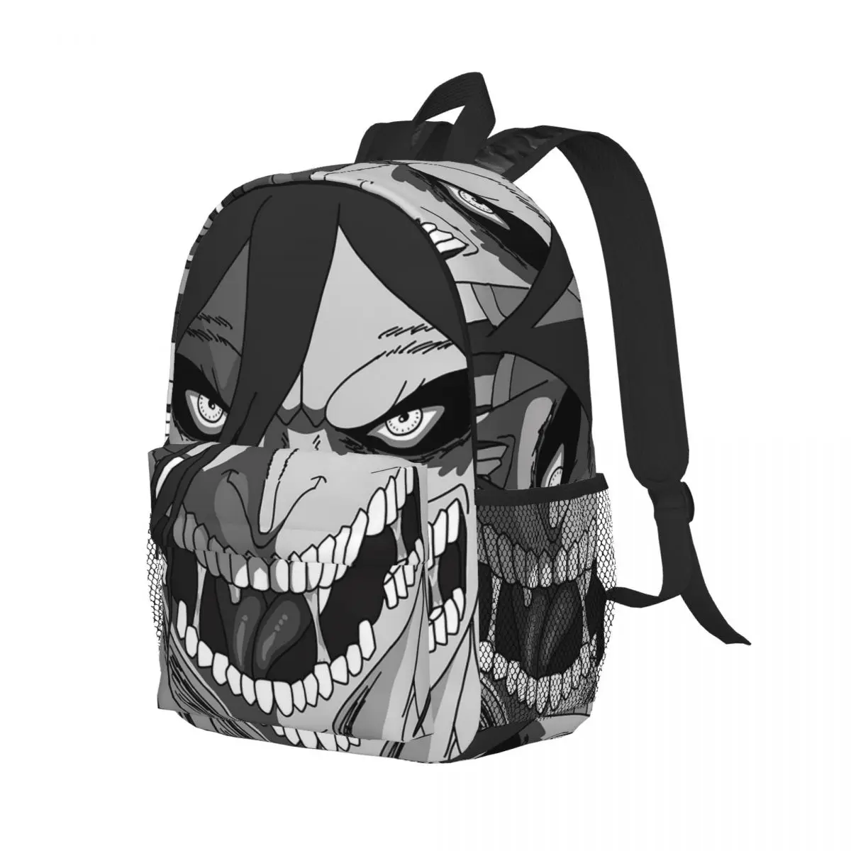 

Рюкзак через плечо Eren Attack On Titan, студенческая сумка для книг для мальчиков и девочек, детская школьная сумка, сумки на плечо для ноутбука для мужчин и женщин