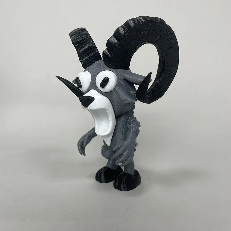 99 nuits dans la forêt Figurines jouet 3D imprimé cerf effrayé modèle en plastique forêt 99 jours nuit jeu Figurine pour cadeaux de noël