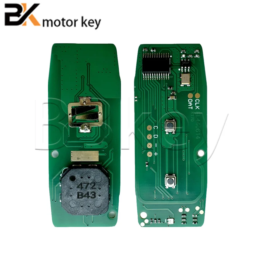 BB Motor key for 2023 year Honda PCX PCX160 Motorcycle Remote Key 2 Button 433.92MHz ID47 Chip FCCIDl: 35111-K1Z-U11-M1