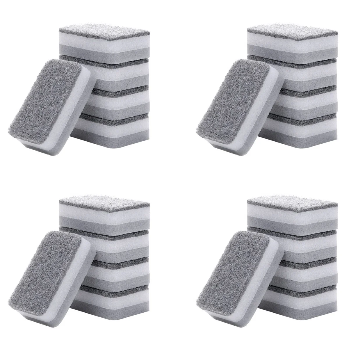 

4-кратный высокоэффективный чистящий коврик для посуды, кухонные тряпки, полотенца для посуды с сильным обеззараживанием