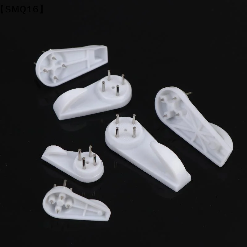 10Pcs Frames Wall Decoration Installation Seamless Hooks Frame Nail Fixed Nail Set Nail Clothes Hanger【SMQ】