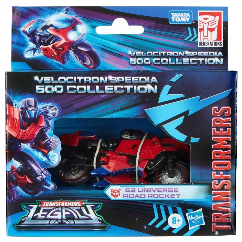 ในสต็อก Takara Tomy Transformers ของเล่น Legacy Velocitron Speedia 500 คอลเลกชันจักรวาลแผนที่ Rocket รุ่นหุ่นยนต์คอลเลกชัน