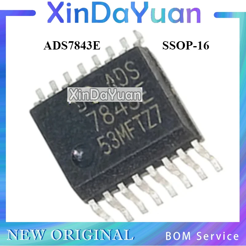 5 pcs ADS7843E ADS7843  SSOP-16  Touch Screen Control IC Chip