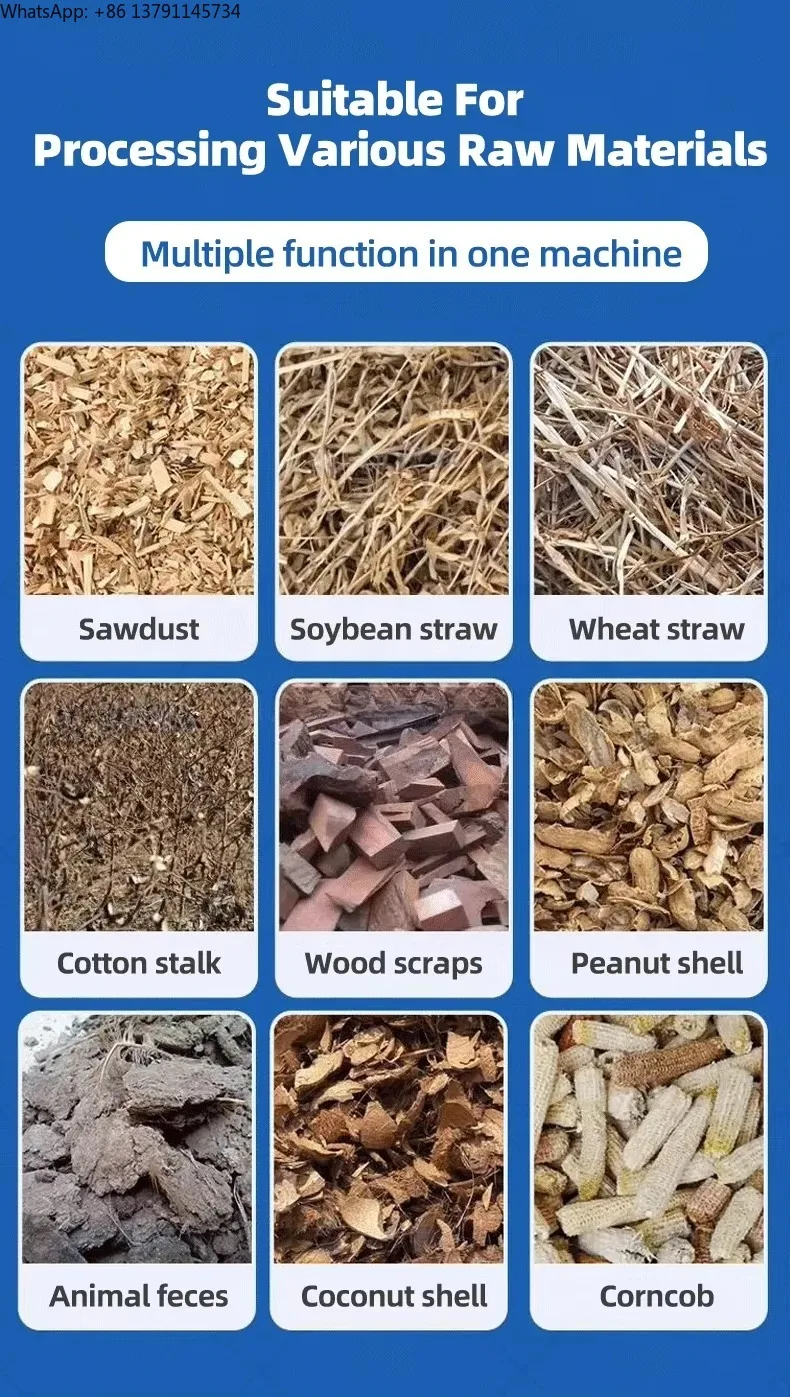 

Гранулятор для древесных отходов: пресс для производства твердого топлива из биомассы и опилок, высокоэффективное оборудование для переработки древесины, хит продаж