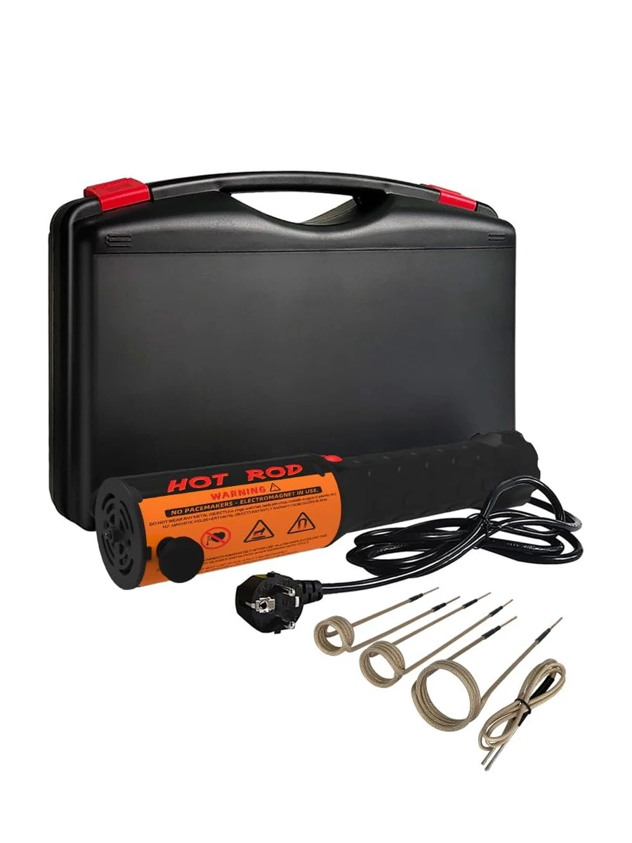 

Комплект электромагнитного индукционного нагревателя. Индукционный болтовый нагреватель мощностью 1000 Вт с 4 катушками для удаления ржавых винтов, инструмент для снятия гаек