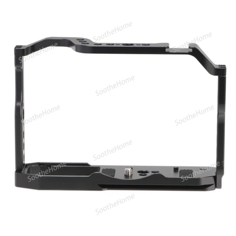 The black aluminum alloy camera rabbit cage is suitable FOR Nikon ZF