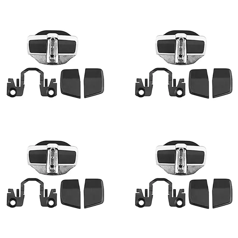AB56-4 Set Door Stabilizer Door Lock Protector Latches Stopper Covers For Honda Accord Civic CRV HRV