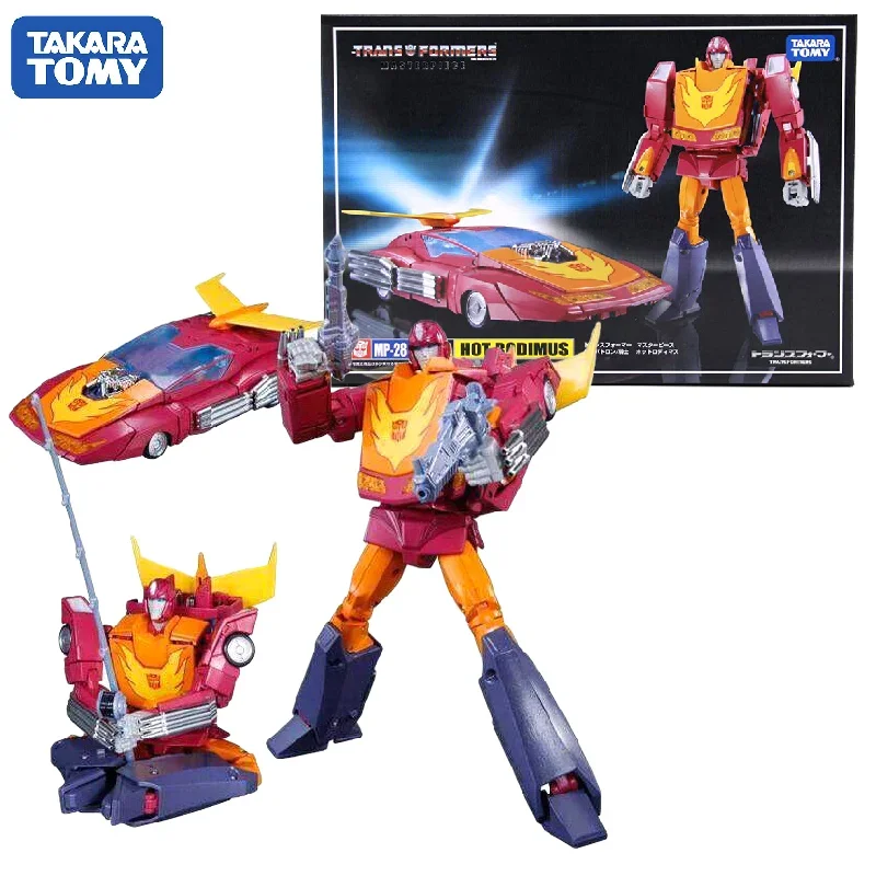 

Transformation MasterPiece KO MP-28 MP28 Hot Rod G1 Series Version Action Figure Collection Robot Gifts Toys