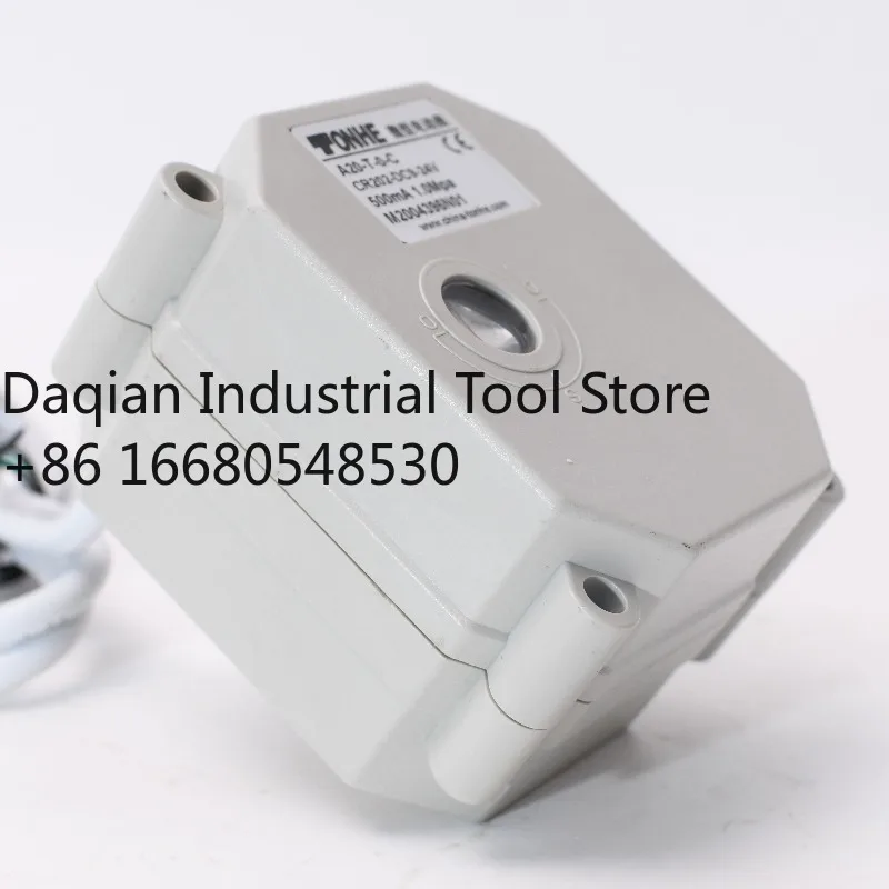 s32DC12V 24v Ball Valve Electric Actuator Motorized Valve Actuator Normally Closed
