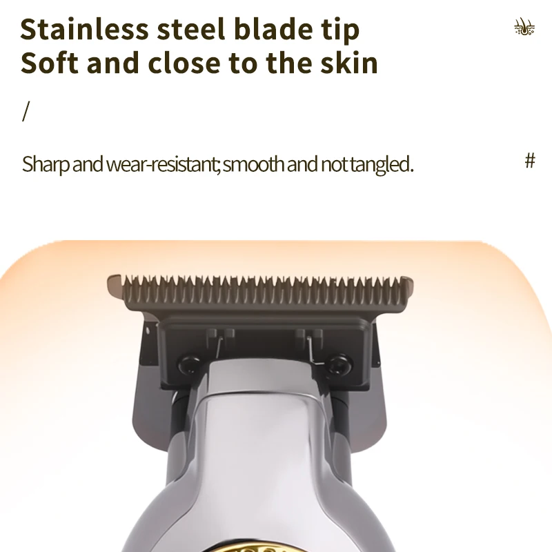 Kemei 1784 مشابك شعر كهربائية للرجل المهنية اللاسلكية آلة قطع الشعر أداة تهذيب اللحية الحلاق القاطع قابلة للشحن