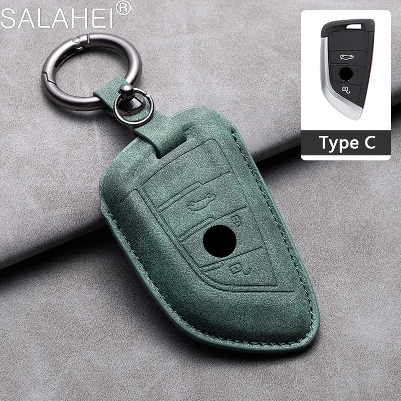 

New Sheepskin Car Key Case Cover Shell For BMW F30 F31 F32 F34 F20 F21 F07 F10 1 3 5 7 Series X1 X3 G01 X4 G02 X5 F15 F16 M3 M4