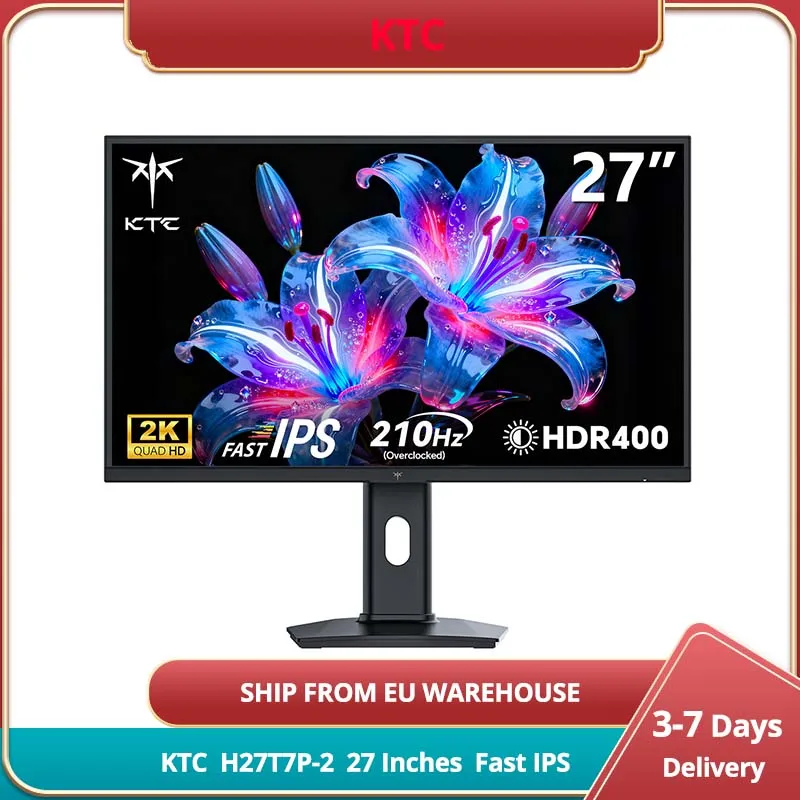 Monitor para juegos KTC H27T7P-2 de 27′ Fast IPS 2560×1440 QHD 200Hz Over…