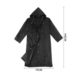 Waterproof Coarse Cover Father Father, Eva Black for adults and children, camping and hiking 6 MAIN SALES CHILD RAIN CAPA - №2