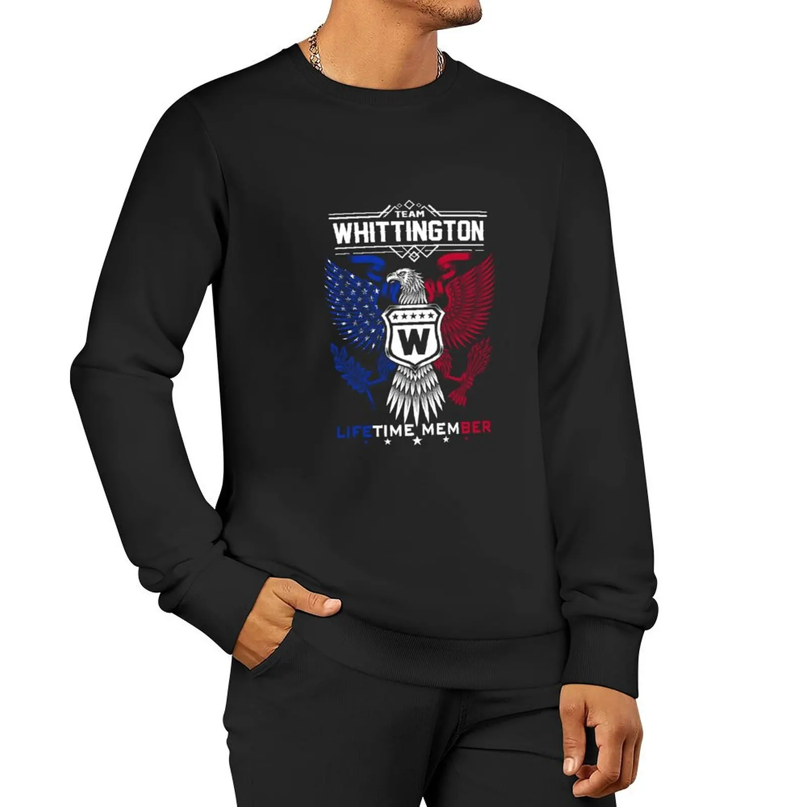 Whittington Name T Shirt - Whittington Eagle Lifetime Member Gift Item Tee Pullover Hoodie fashion men sweatshirts men