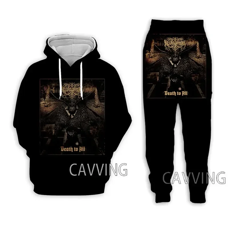 New Fashion Women/Men's 3D Print Rotting Christ Hoodies/Hooded Sweatshirts + Pants Trousers Suit Clothes Two-Pieces Sets  H02