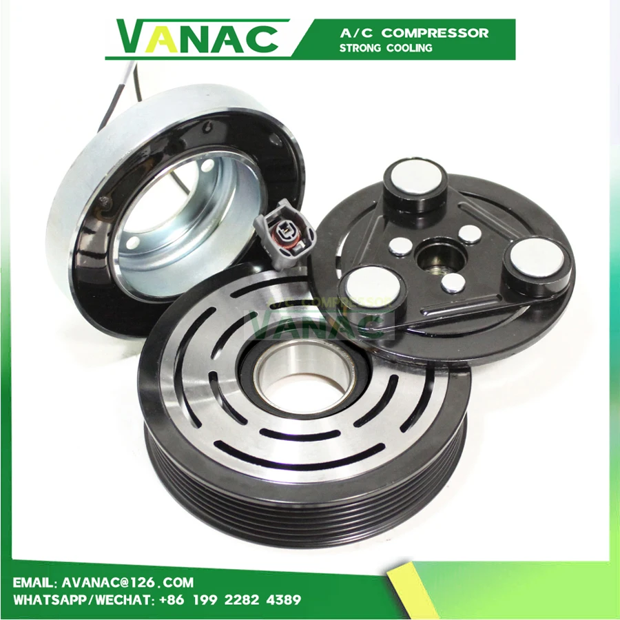 For Mazda 6 GH GG1.8 2.0 2.5 AC Compressor Magnetic Clutch Pulley GS1D-61-L10 GDK4-61-L10 S2V3-61-L10GJ6A-61-L30 GR1A-61-L30