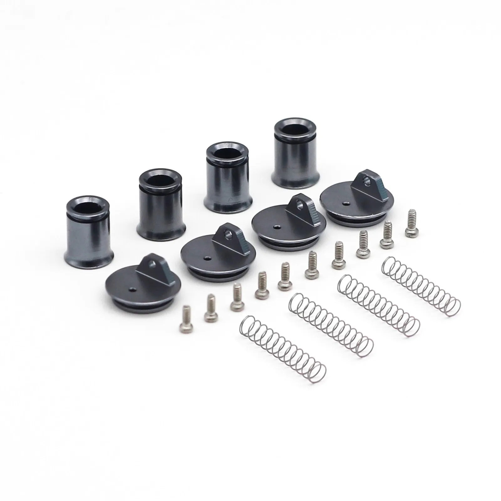 Orlando Hunt Aluminum Airbag Upgrade Parts T01 Truck Model Car 1:32 Plus Internal Spring