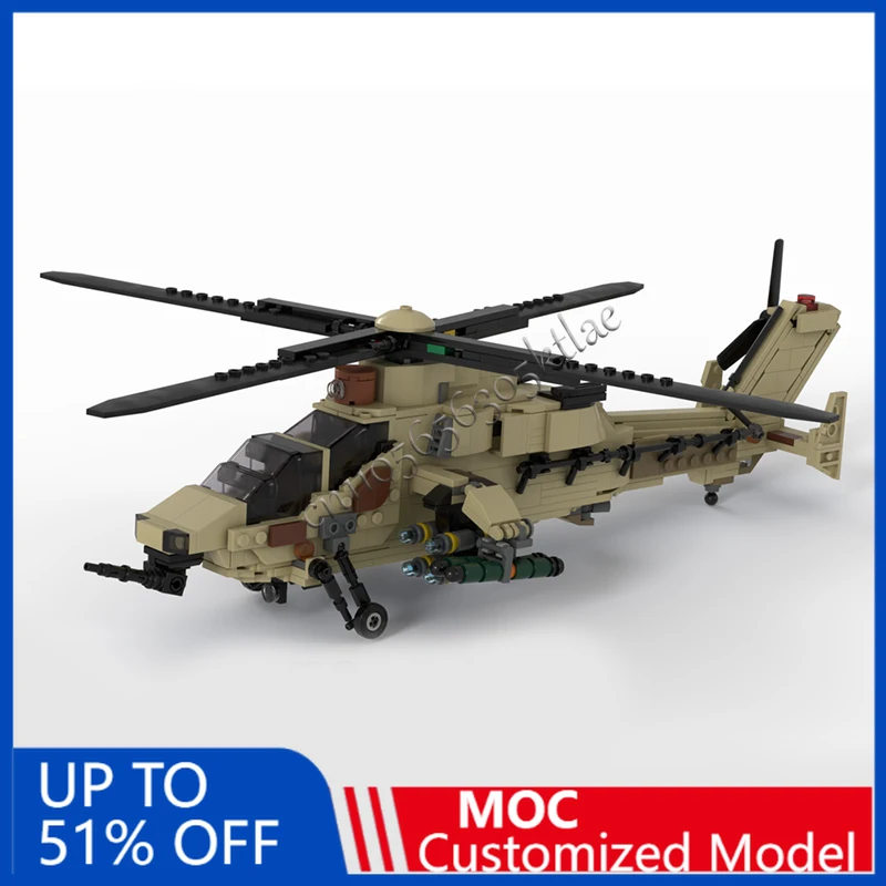 

Набор для сборки 672 детали: Трансформируемый военный самолет EC-665 Tigre HAD Block 2. Развивающая игрушка-сюрприз для детей. Подарок на день рождения.