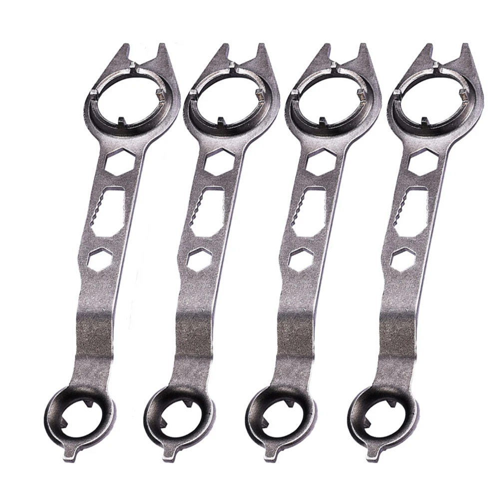 

200*40mm Special Wrench Ergonomic Handle Wrench Tool Accessory 4 Claw Wrench Versatile Repair Tool Efficient Disassembly Tool