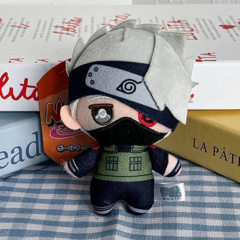 10 cm Anime Naruto Shippuden Perifere Hanger Kakashi Naruto Pluche Tyoy Sleutelhanger Rugzak Ornament Sieren Knuffel Kerstcadeaus