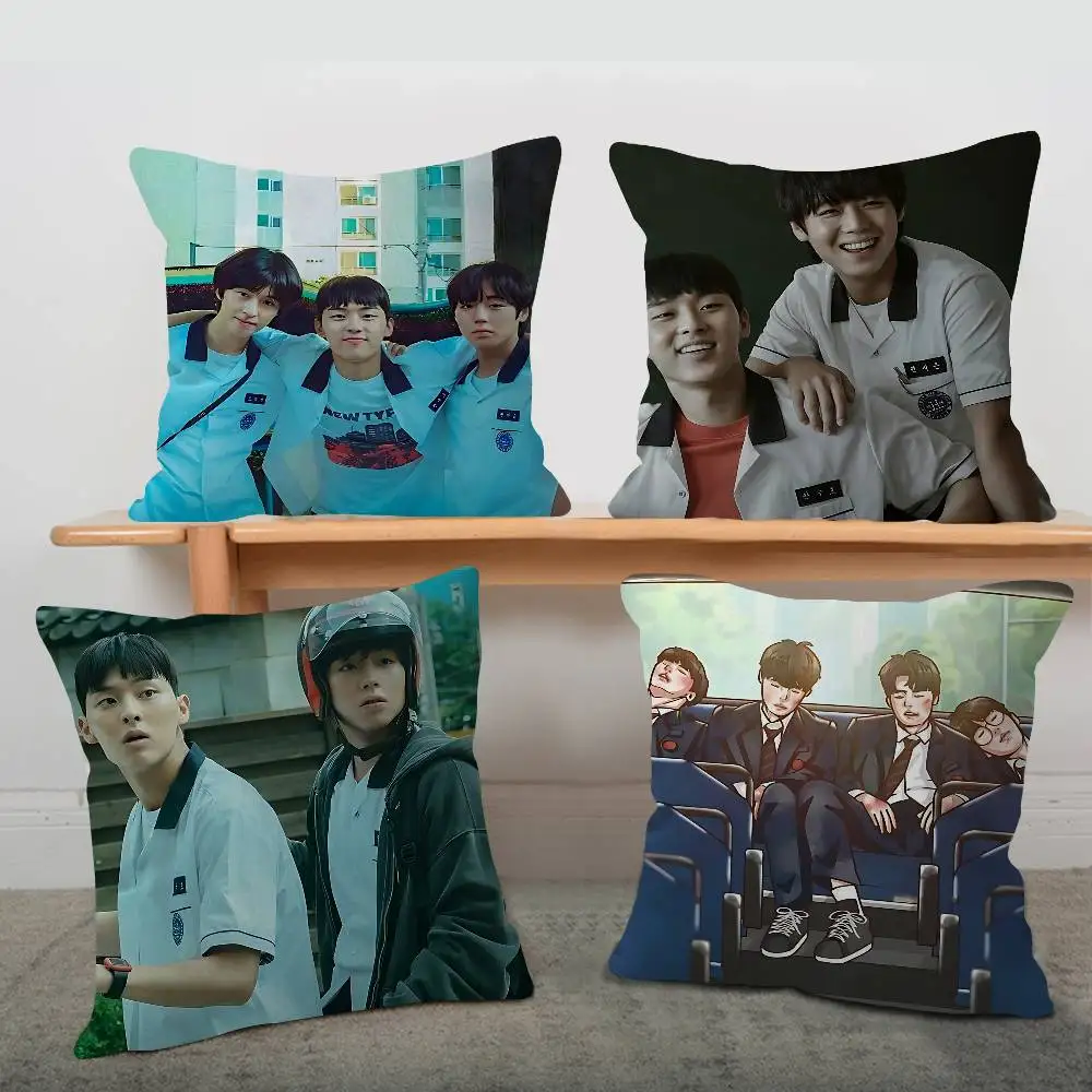 

W-Weak HeroS Class Pillowcase Toon Gift Cushion Cover Bedroom Home Sofa Chair Seat Decor Pillow Case