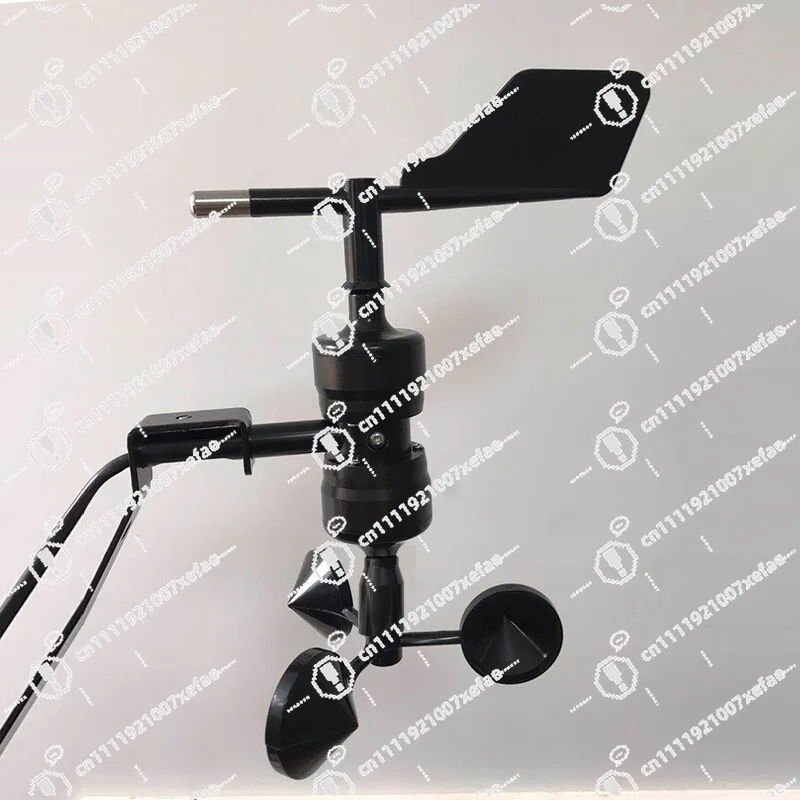 

S-type aluminum alloy and ABS building weather station products Meteorological combination anemometer with direction sensor