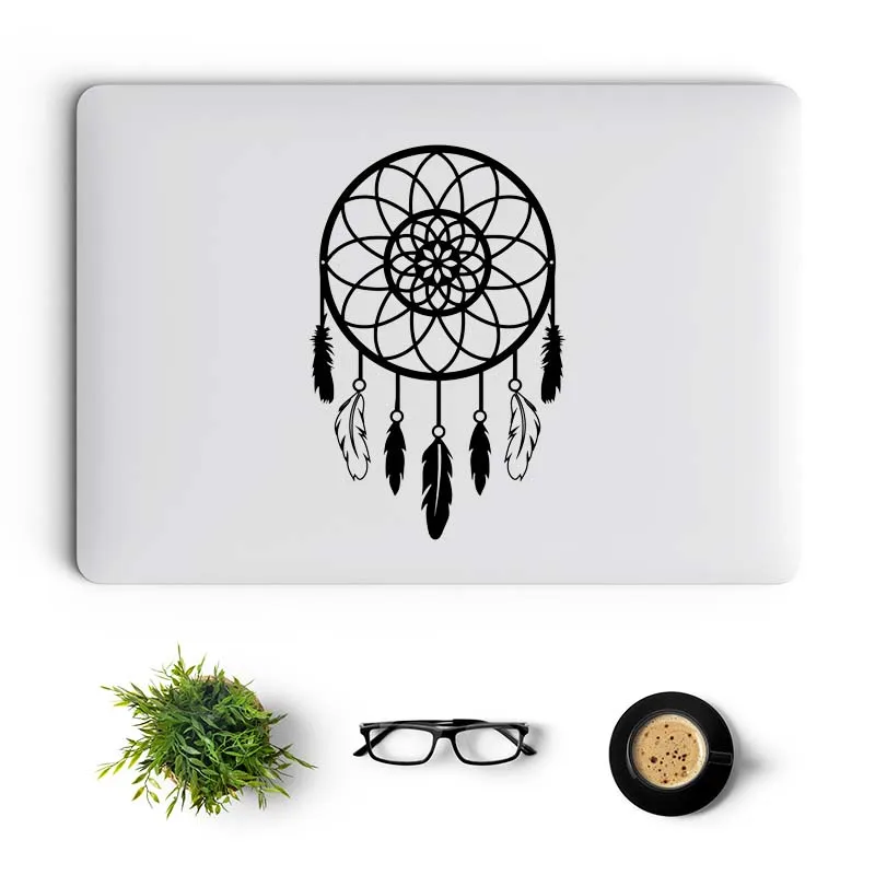 Dream Catcher Ring Vinyl Laptop Sticker for Macbook Pro 14 16 Retina 11 12 Air 13 15 17 Inch Mac Cover Skin Dell Notebook Decal