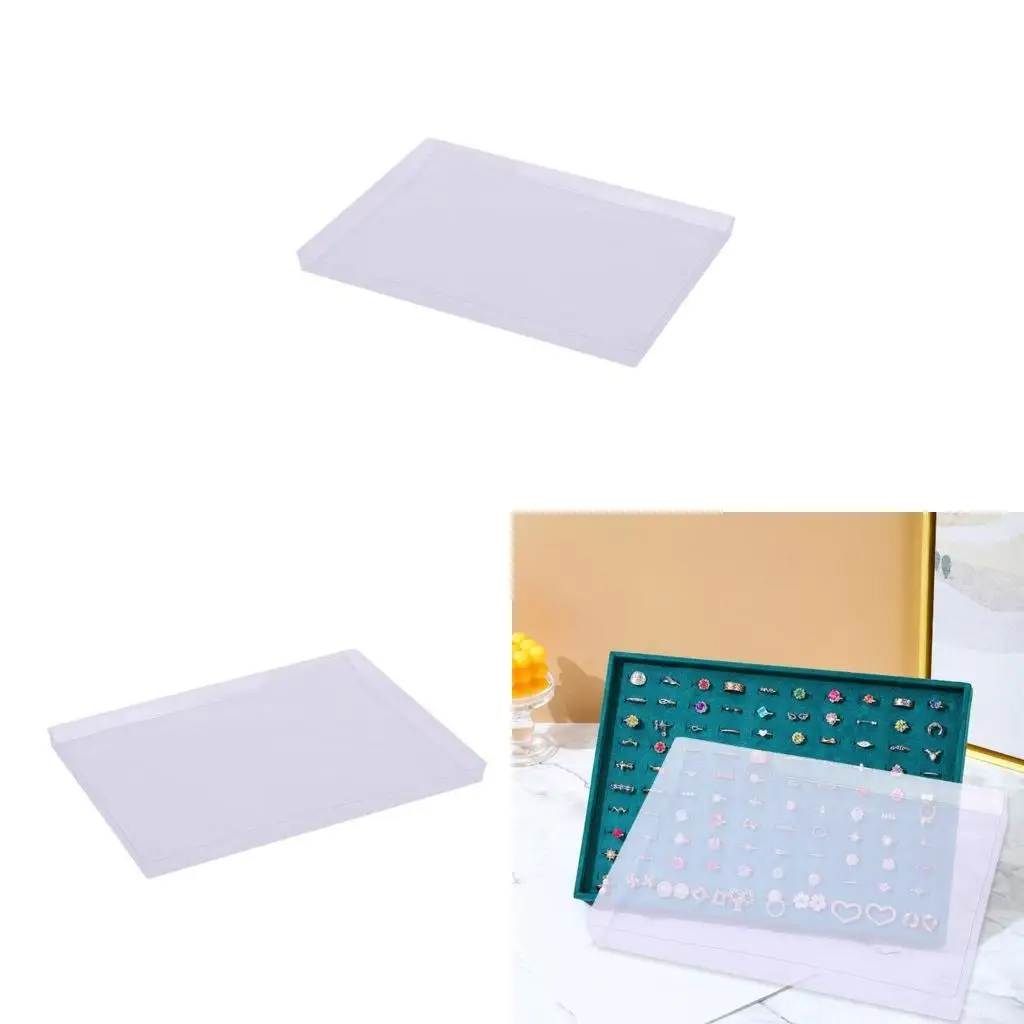 

9HJK Portable Sturdy Plastic Accessy Accessy Accessy для ювелирной организации и демонстрации